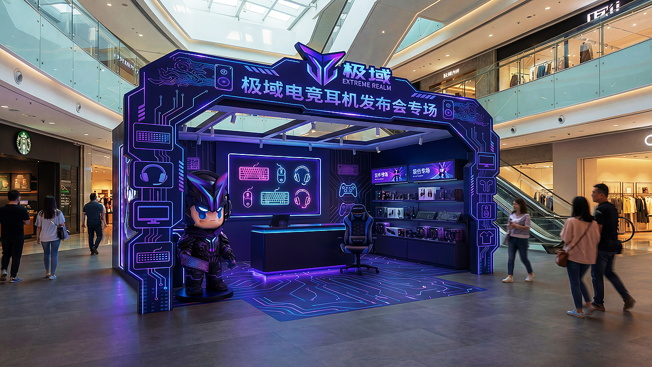 极域 EXTREME REALM | 电竞品牌设计提案（图ZNDAxNDQ1OTI0） - 品牌 - 站酷设计师笑出法令纹原创素材 - 站酷ZCOOL