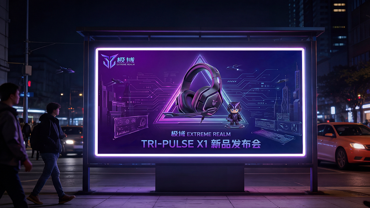极域 EXTREME REALM | 电竞品牌设计提案（图ZNDAxNDQ1OTI4） - 品牌 - 站酷设计师笑出法令纹原创素材 - 站酷ZCOOL