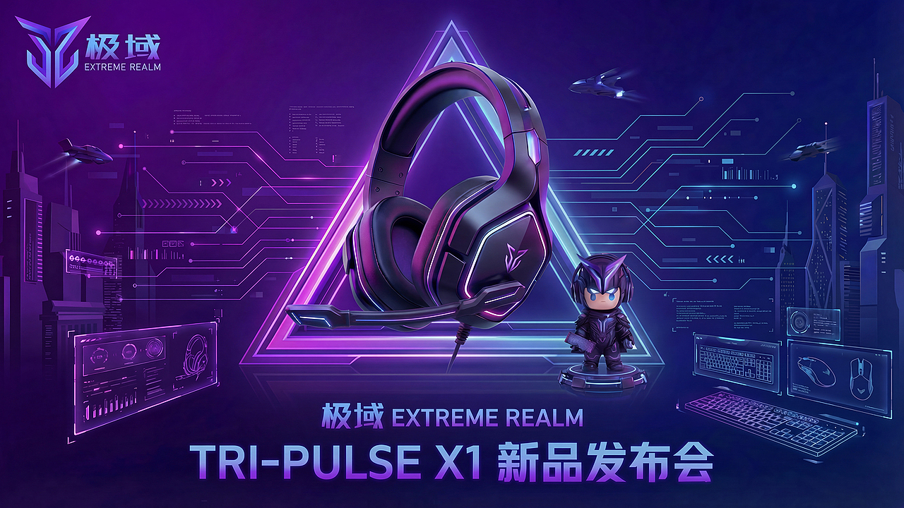 极域 EXTREME REALM | 电竞品牌设计提案（图ZNDAxNDQ1ODc2） - 品牌 - 站酷设计师笑出法令纹原创素材 - 站酷ZCOOL
