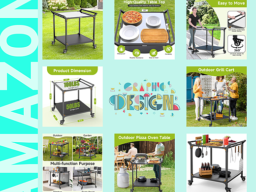 户外产品套图（渲染+AI+ps）