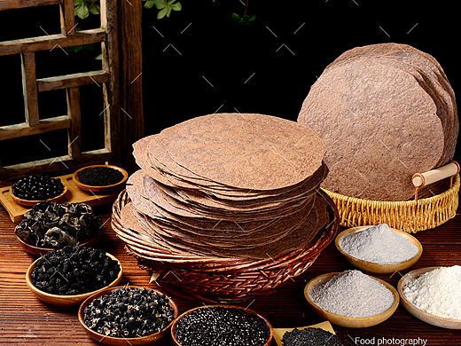 山西特产五黑压饼拍摄|电商美食零食摄影|×郑州密斯杨