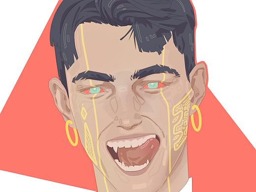 欧美男头