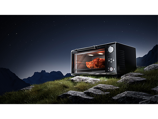 CPU差点渲爆的场景（烤箱场景渲染）