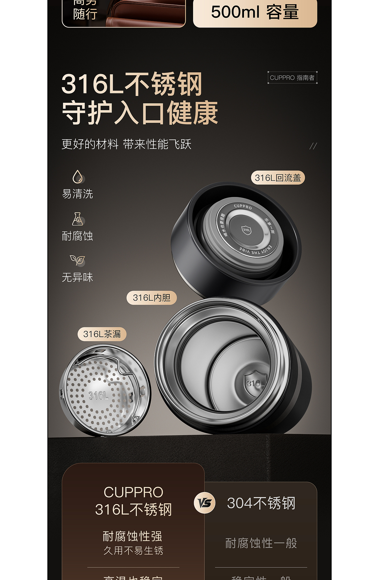AIGC助力『不锈钢保温杯』单品视觉X4（图ZNDAxNDU4NDcy） - 电商 - 站酷设计师鲤鱼ui原创素材 - 站酷ZCOOL