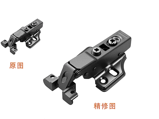 金属铰链：用 “分层控光”守住工业件 “精密硬质感”