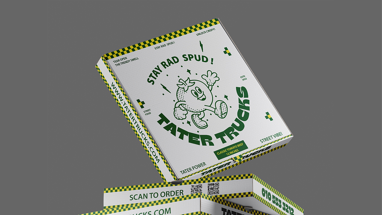 TATER TRUCKS 街头快餐 | 美式风格餐饮品牌提案（图ZNDAxNDYwMTY0） - 品牌 - 站酷设计师派大星猩猩原创素材 - 站酷ZCOOL