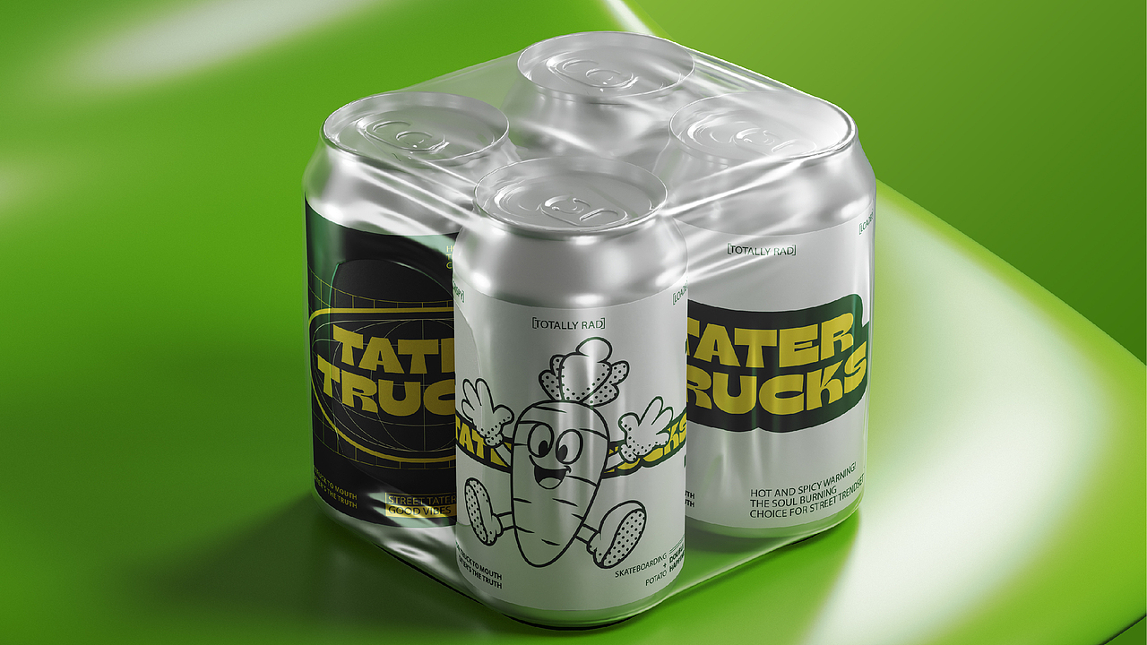 TATER TRUCKS 街头快餐 | 美式风格餐饮品牌提案（图ZNDAxNDYwMTg0） - 品牌 - 站酷设计师派大星猩猩原创素材 - 站酷ZCOOL