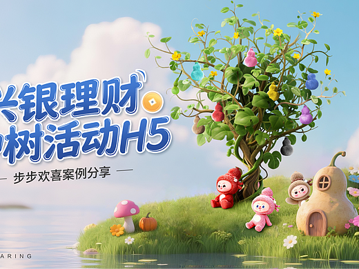 兴银理财年度种树活动H5—兴葫庄园