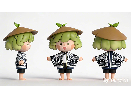 瑞安清明早茶ip设计+插画应用