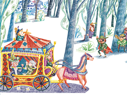 兒童繪本插畫-鉛筆風格