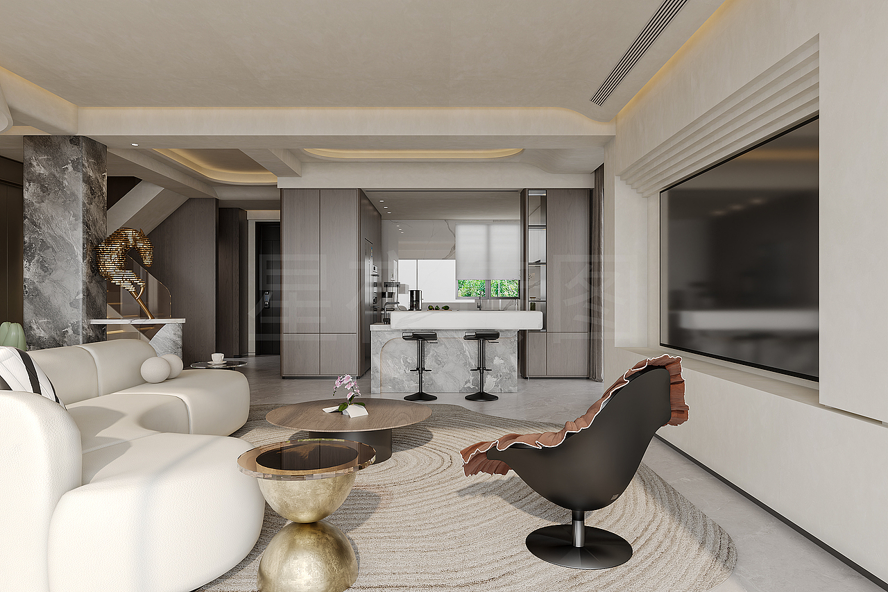 现代别墅效果图（图ZNDAxNDc2OTg0） - 家装设计 - 站酷设计师Z632975315原创素材 - 站酷ZCOOL