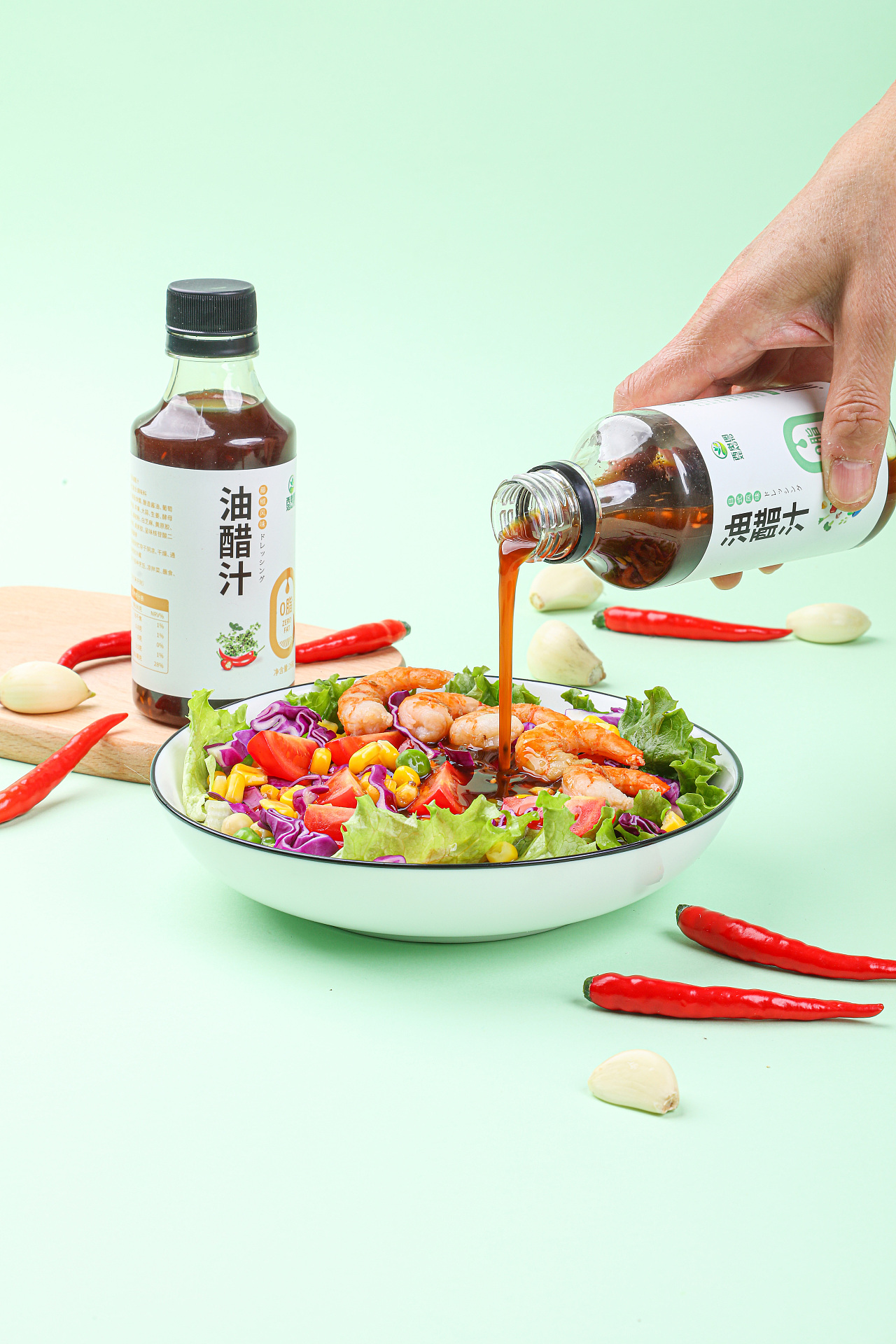 轻食油醋汁（图ZNDAxNDgwMTA4） - 产品摄影 - 站酷设计师Supcino7原创素材 - 站酷ZCOOL
