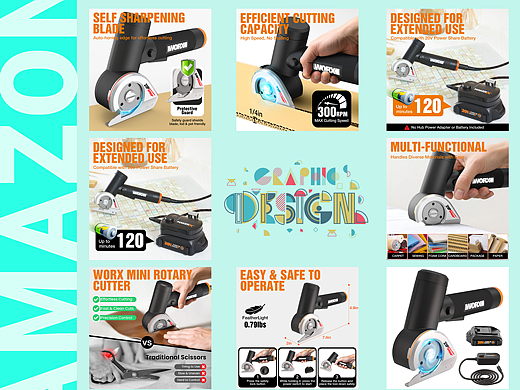 工具類的渲染+AI+合成的主图详情页的排版設計