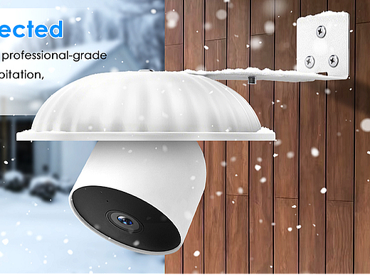 户外相机墙壁支架+雨罩