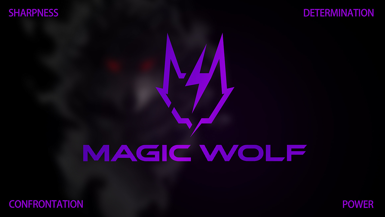 魔狼 MGAIC WOLF | 电竞品牌设计（图ZNDAxNDg3NTQw） - 品牌 - 站酷设计师朝堂愚公原创素材 - 站酷ZCOOL