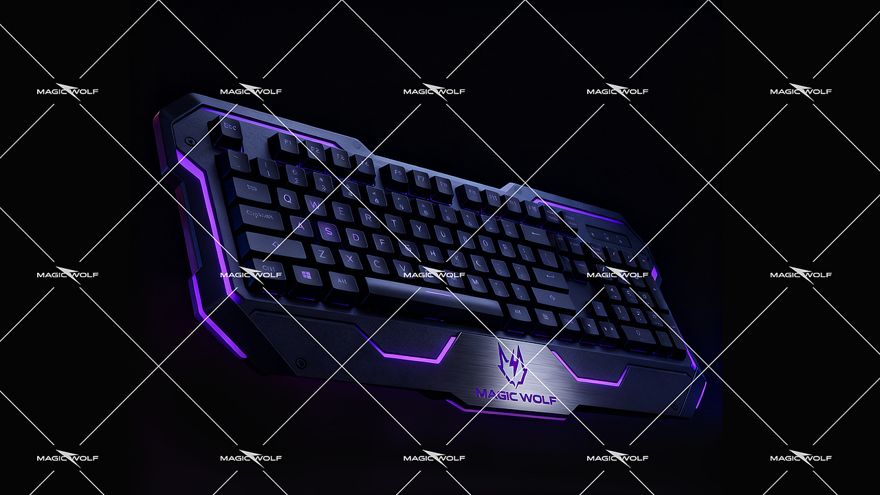 魔狼 MGAIC WOLF | 电竞品牌设计（图ZNDAxNDg3NTQ4） - 品牌 - 站酷设计师朝堂愚公原创素材 - 站酷ZCOOL