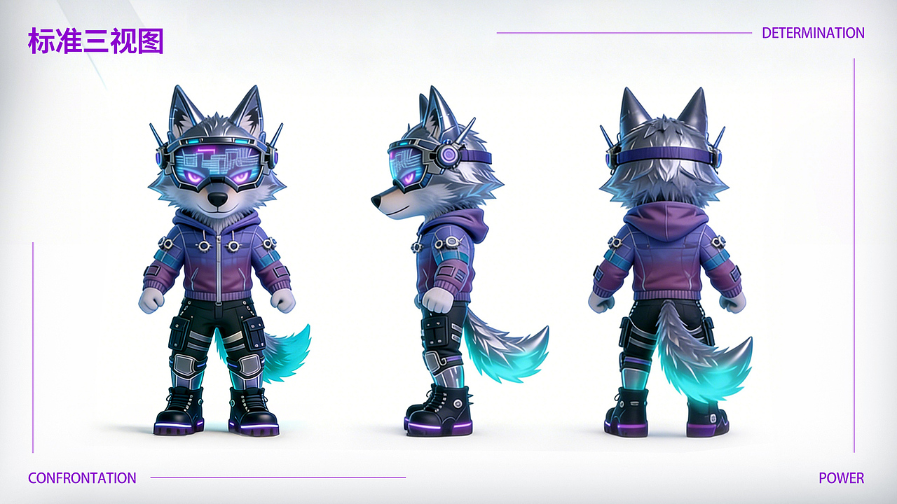魔狼 MGAIC WOLF | 电竞品牌设计（图ZNDAxNDg3NTE2） - 品牌 - 站酷设计师朝堂愚公原创素材 - 站酷ZCOOL
