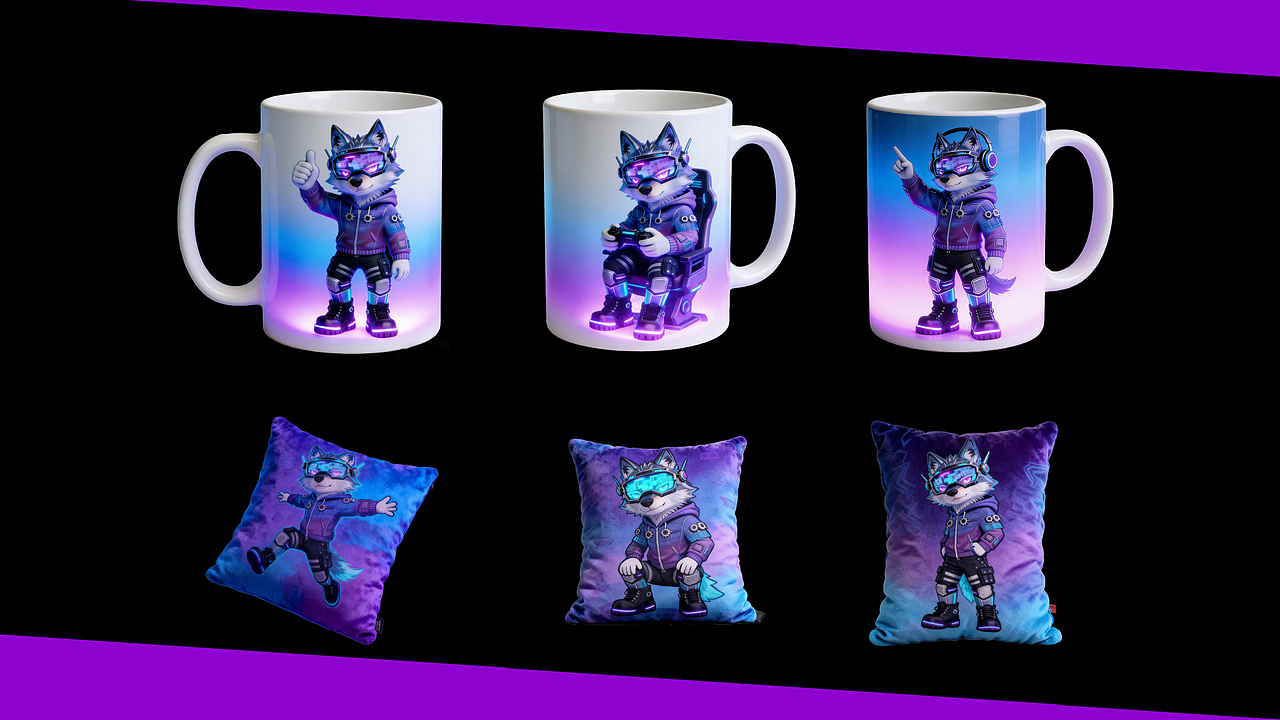 魔狼 MGAIC WOLF | 电竞品牌设计（图ZNDAxNDg3NTY4） - 品牌 - 站酷设计师朝堂愚公原创素材 - 站酷ZCOOL