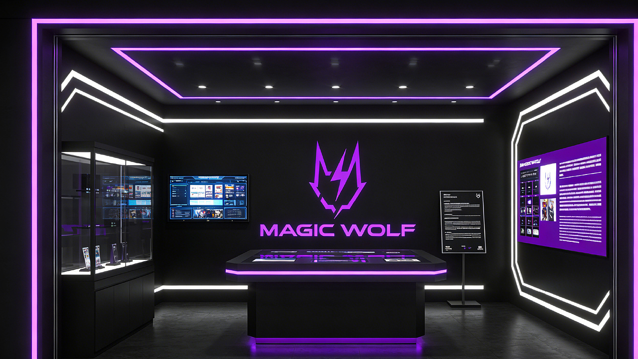 魔狼 MGAIC WOLF | 电竞品牌设计（图ZNDAxNDg3NzQ0） - 品牌 - 站酷设计师朝堂愚公原创素材 - 站酷ZCOOL