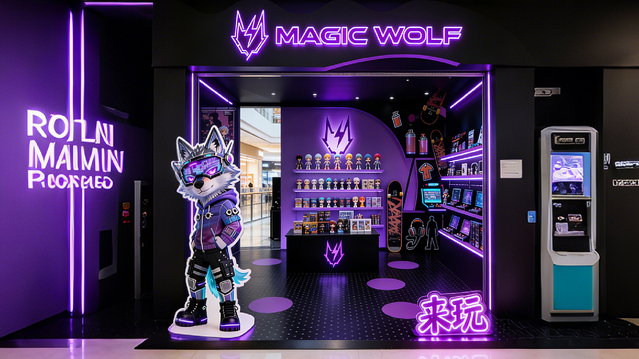 魔狼 MGAIC WOLF | 电竞品牌设计（图ZNDAxNDg3ODA4） - 品牌 - 站酷设计师朝堂愚公原创素材 - 站酷ZCOOL
