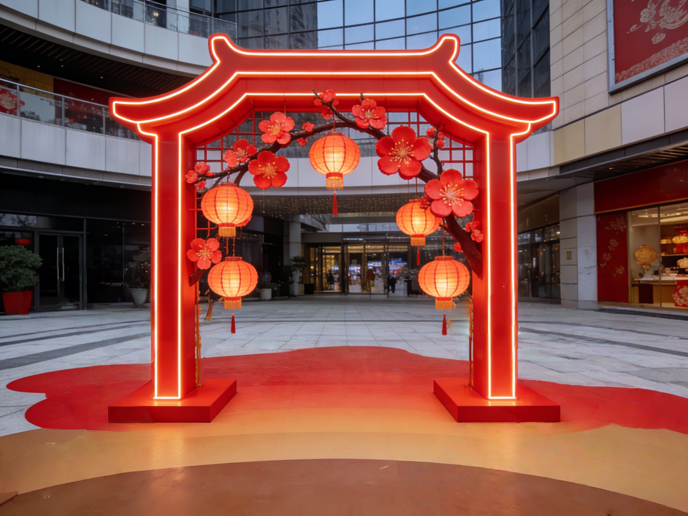 汕头潮州揭阳梅州购物中心新年美陈：沉浸式场景设计公司这样搭（图ZMTUzNzMxNjg=） - 资讯 - 站酷设计师新锐策展设计圈原创素材 - 站酷ZCOOL