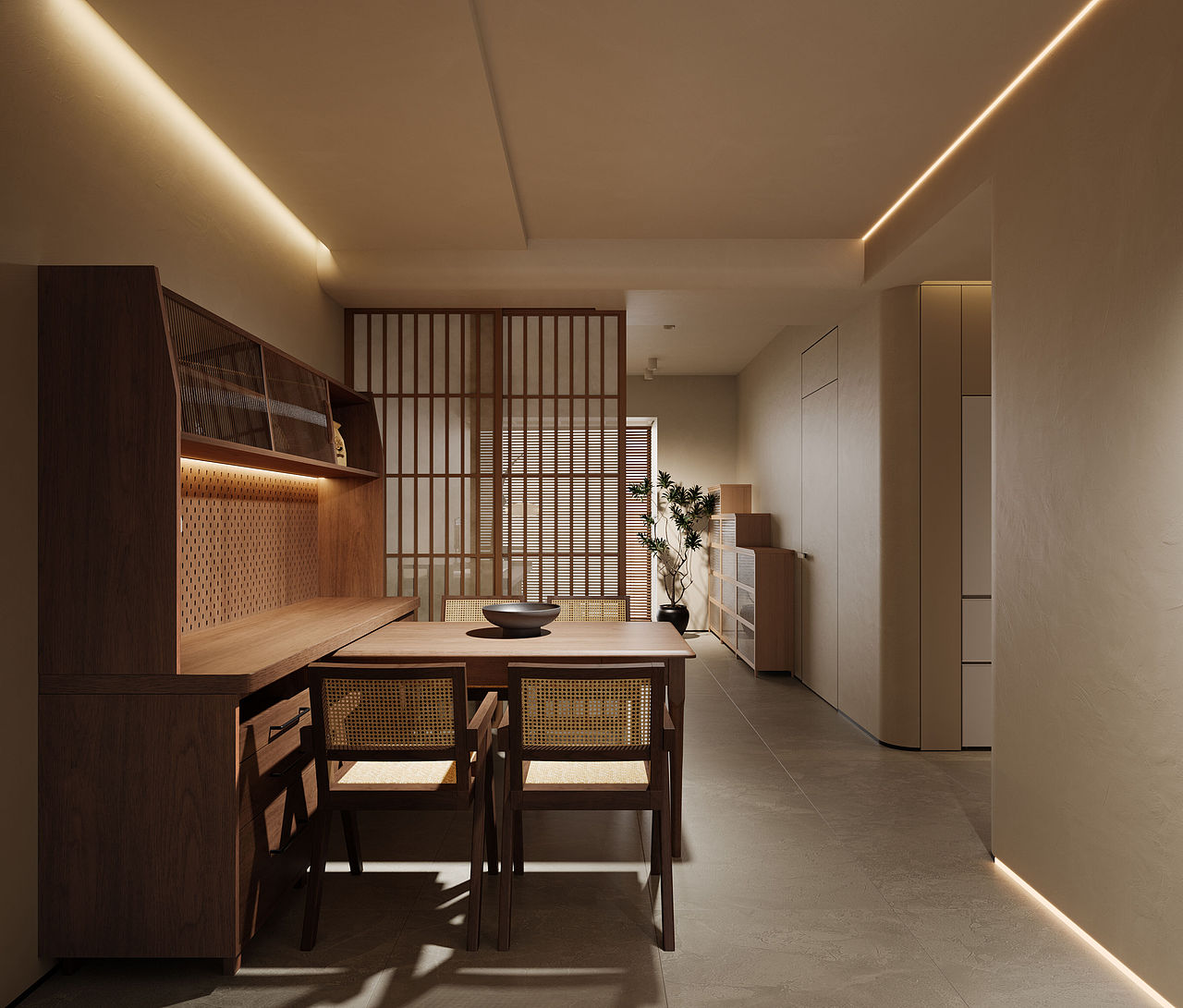 无忧禅堂｜推开门就撞进软乎乎的暖光里（图ZNDAxNDkwOTY0） - 商业空间设计 - 站酷设计师米米米朵丶原创素材 - 站酷ZCOOL