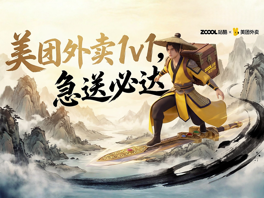 三界1v1最快外卖员已上线！（图ZNDAxNDkzMjA0） - AI作品 - 站酷设计师温维斯Wenvis原创素材 - 站酷ZCOOL