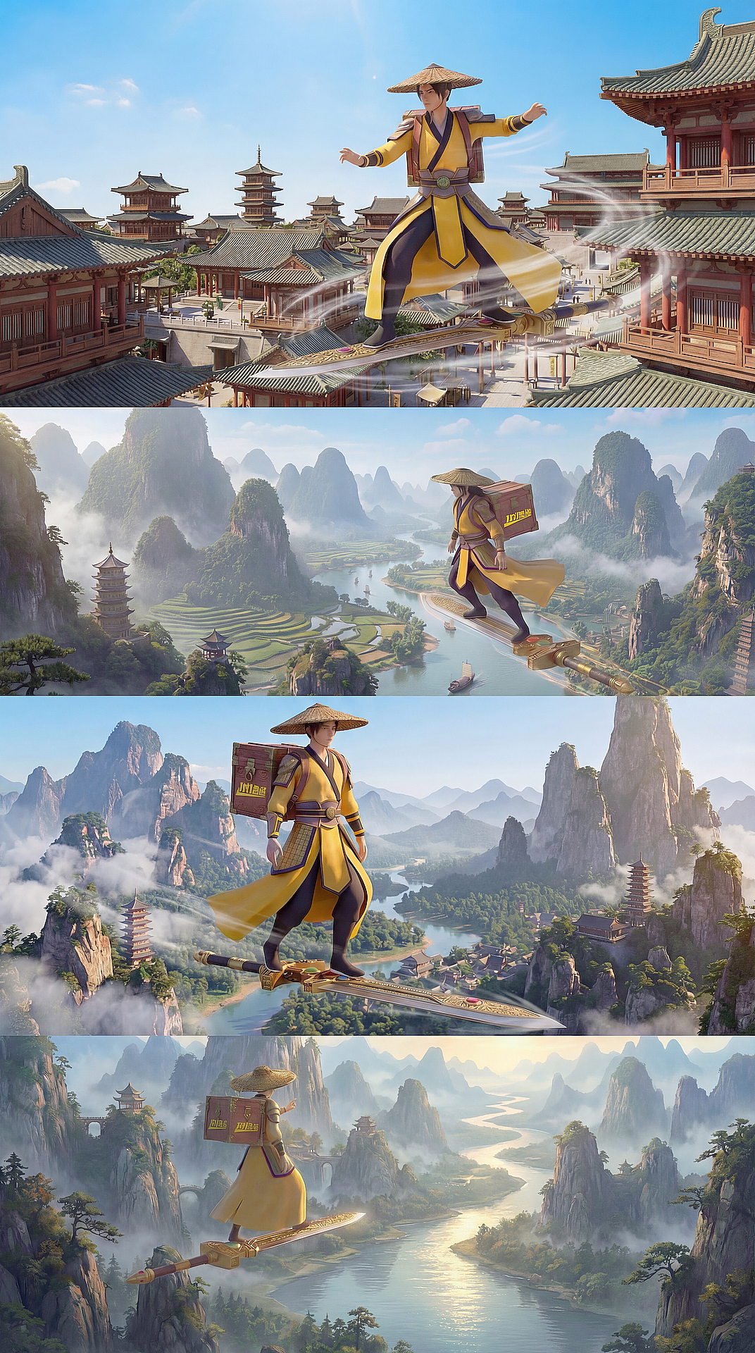 三界1v1最快外卖员已上线！（图ZNDAxNDkzMjIw） - AI作品 - 站酷设计师温维斯Wenvis原创素材 - 站酷ZCOOL