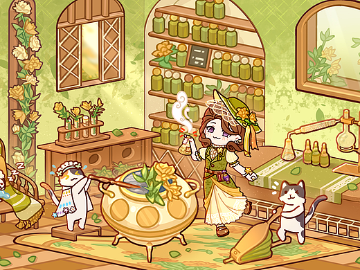 【我的休闲时光测试题】调香师房间