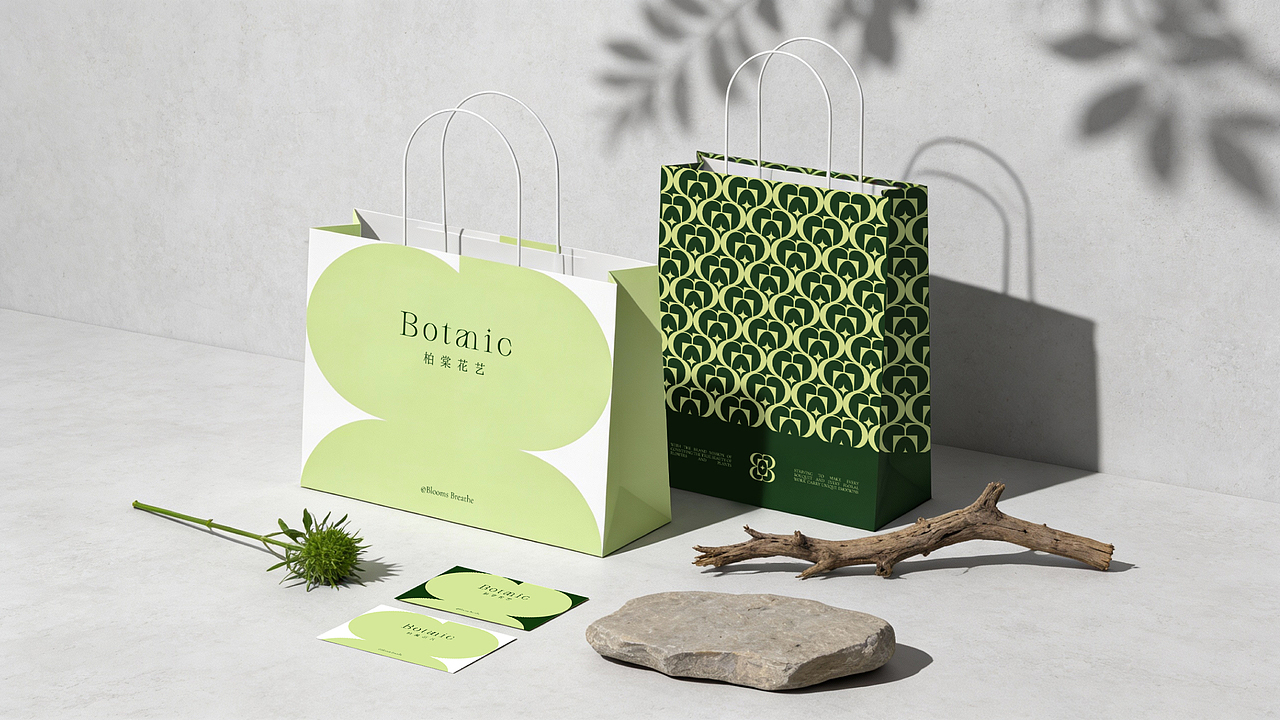 Botanic柏棠花艺|品牌视觉设计（图ZNDAxNTAyMTk2） - 品牌 - 站酷设计师泛泛Fann原创素材 - 站酷ZCOOL