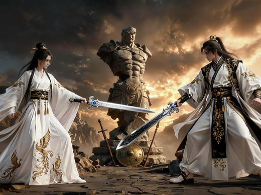 打斗（个人主页-ZNzMwNDQxNDQ=） - AI作品 - 站酷设计师Z772977977原创素材 - 站酷ZCOOL