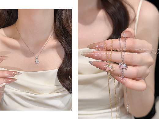 暗黑无头风丨手机片丨网感饰品丨耳钉丨项链丨