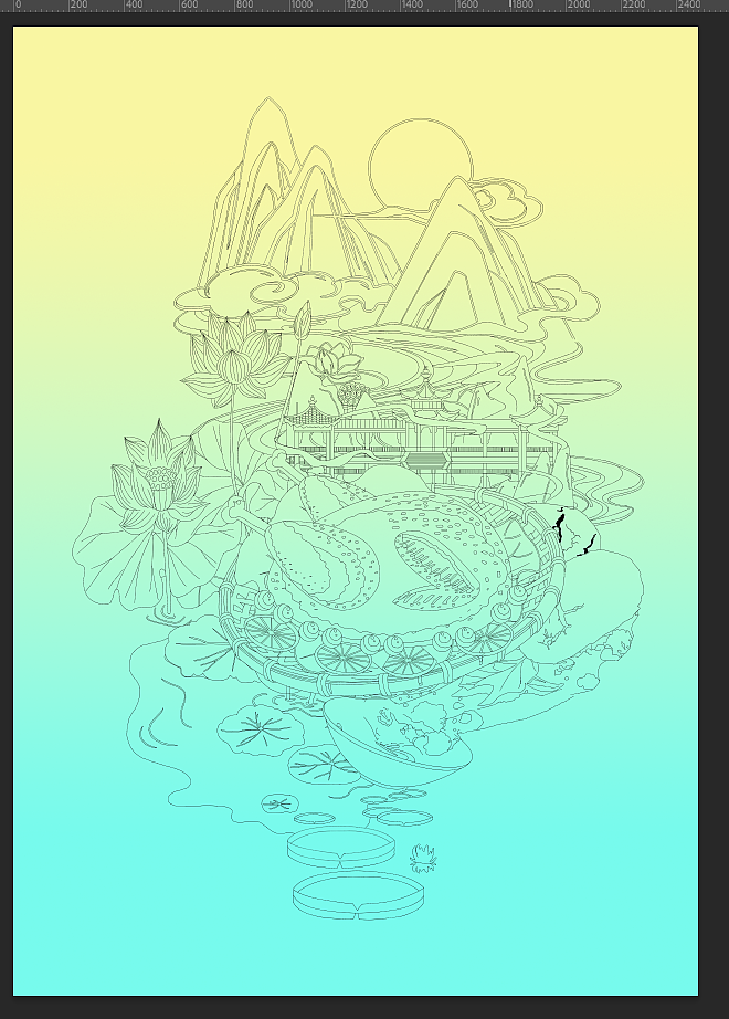 荷叶叫花鸡插画（图ZNDAxNTEzOTI0） - 商业插画 - 站酷设计师串儿串儿原创素材 - 站酷ZCOOL