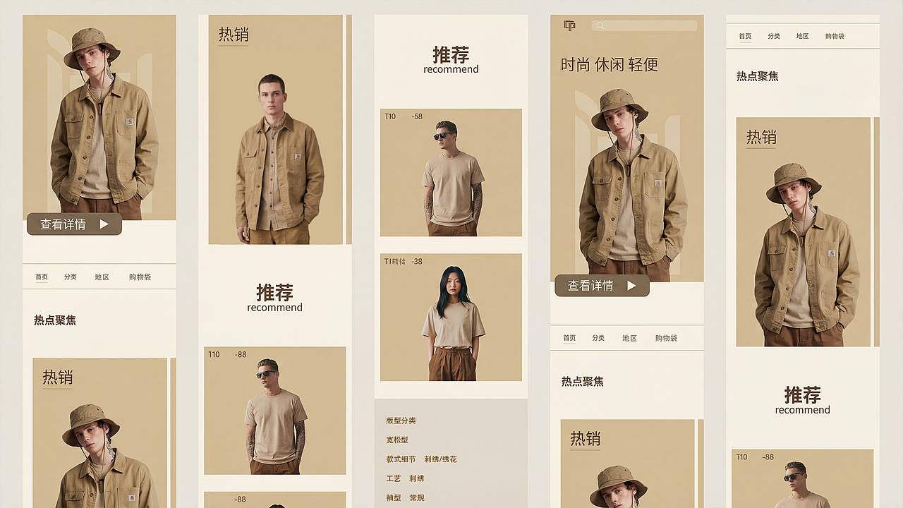 Citaple 城朴｜潮流休闲工装品牌设计（图ZNDAxNTE0MDI4） - 品牌 - 站酷设计师笑出法令纹原创素材 - 站酷ZCOOL