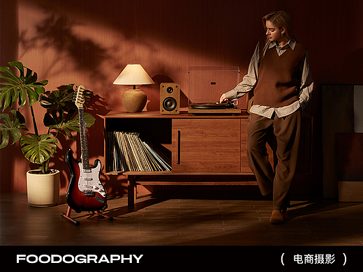 音响设备摄影 | Qlearsoul留声机 X 食摄集（个人主页-ZNzMwNDUxMzY=） - 产品摄影 - 站酷设计师Foodography原创素材 - 站酷ZCOOL