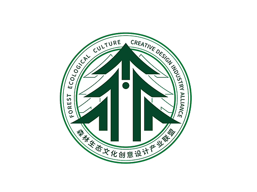 森林生态文化创意设计产业联盟品牌视觉案例