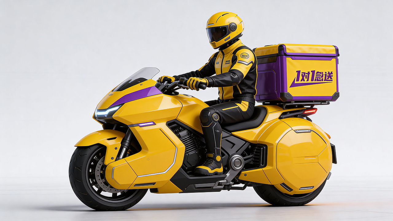 美团1对1急送创作大赛（图ZNDAxNTIwODE2） - AI作品 - 站酷设计师洪琪h7原创素材 - 站酷ZCOOL