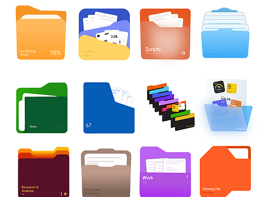 临摹12个图标小设计