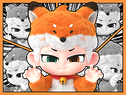 毛绒玩具｜奶油小奈萌系动物系列（可授权）