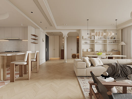 新作|法式自然主义（个人主页-ZNzMwNDYzMDA=） - 家装设计 - 站酷设计师Serein_m_m原创素材 - 站酷ZCOOL