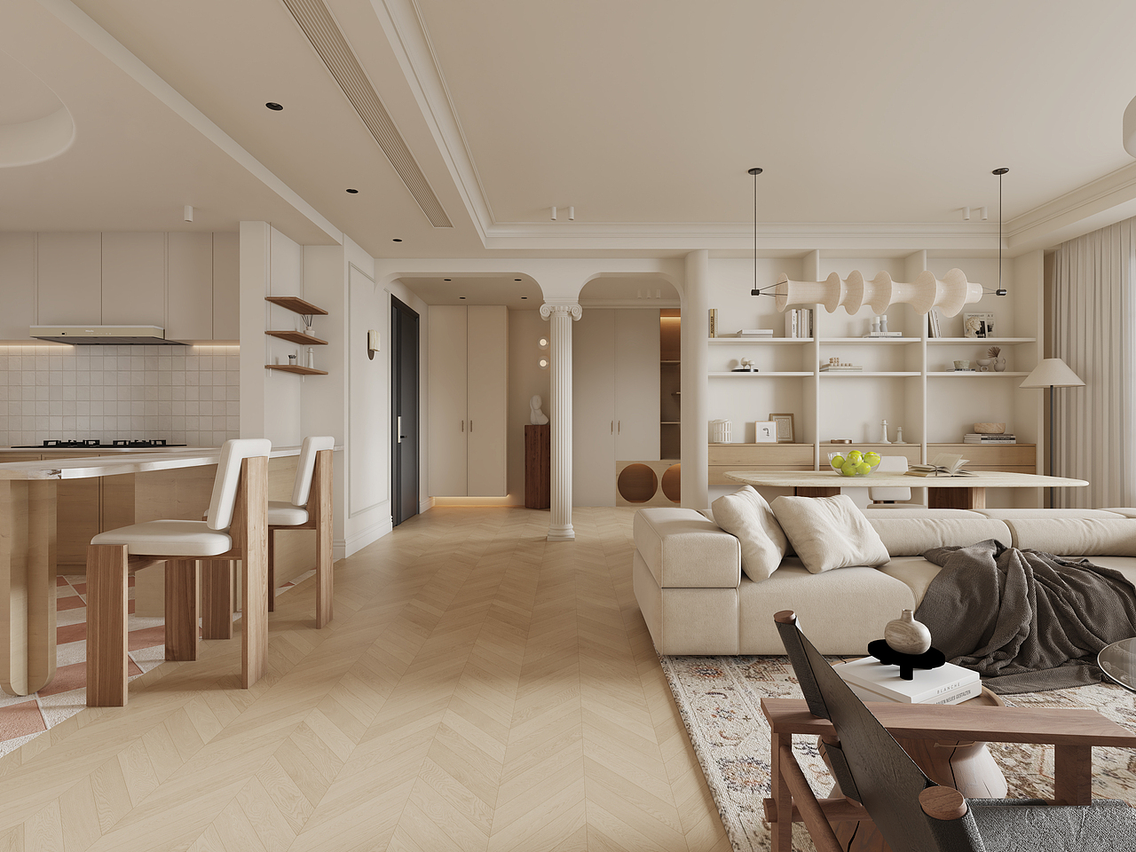 新作|法式自然主义（图ZNDAxNTI2NjMy） - 家装设计 - 站酷设计师Serein_m_m原创素材 - 站酷ZCOOL