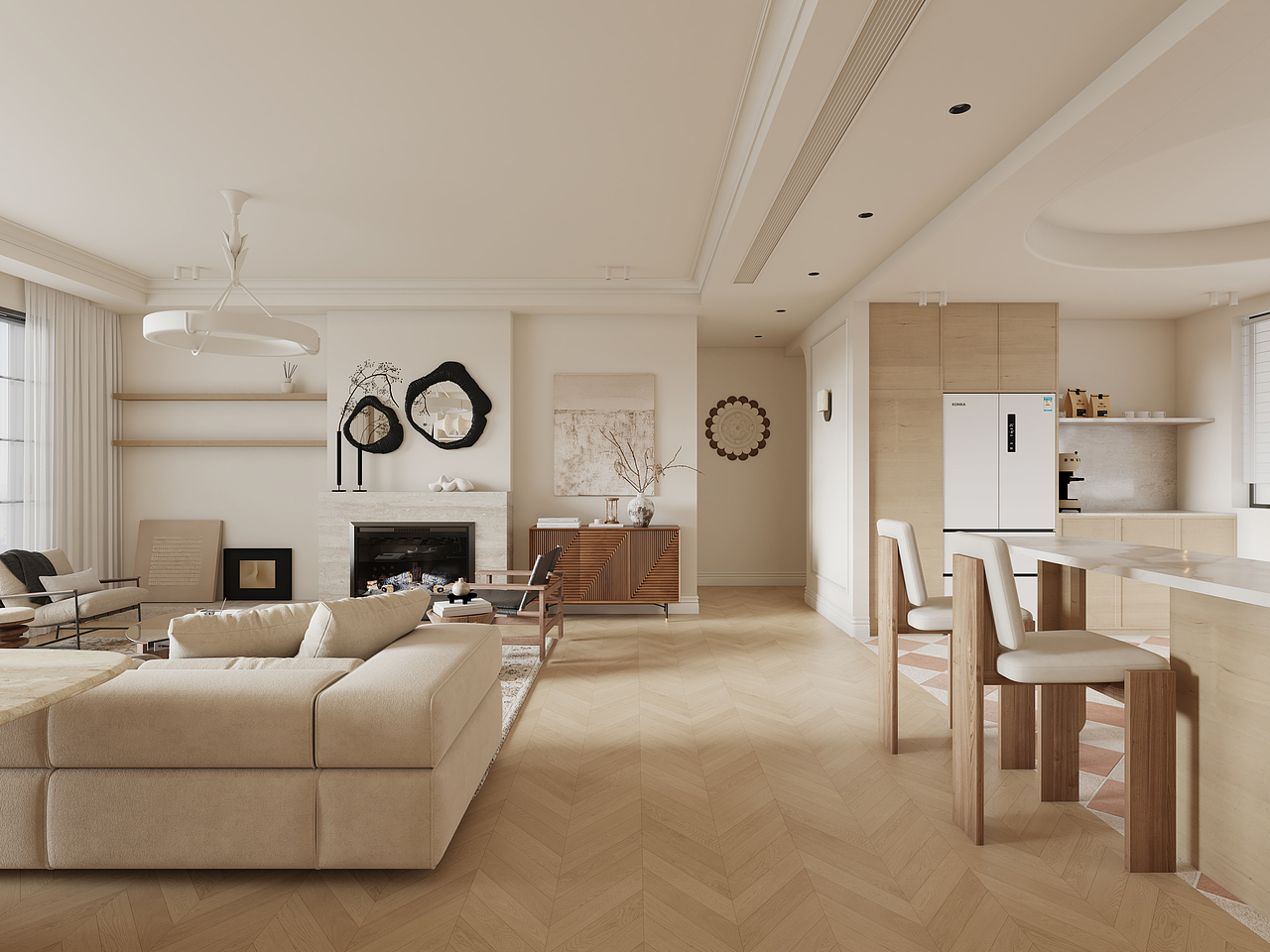 新作|法式自然主义（图ZNDAxNTI2NjQ0） - 家装设计 - 站酷设计师Serein_m_m原创素材 - 站酷ZCOOL