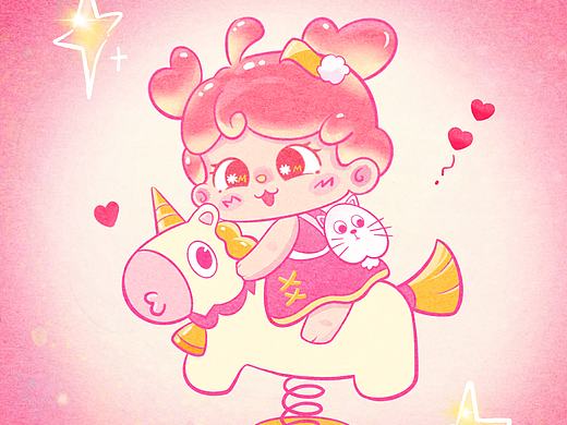 潮玩新品｜PEACHY💋“Mua一下，福气加满”