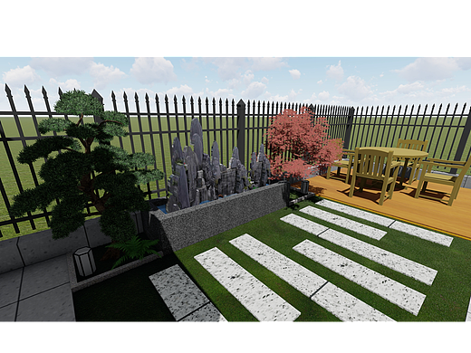 【庭院设计】现代庭院风格美观+实用