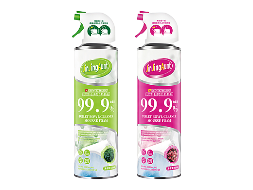 包装设计丨家居清洁丨泡沫慕斯清洁剂系列