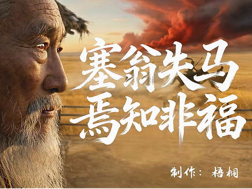 老故事新说法—AI视频塞翁失马