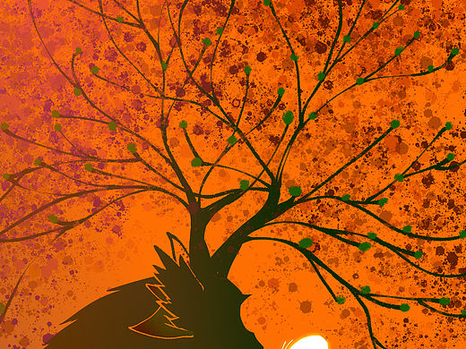 不以物喜，不以己悲（个人主页-ZNzMwNDg1MjQ=） - 艺术插画 - 站酷设计师玉霄神原创素材 - 站酷ZCOOL