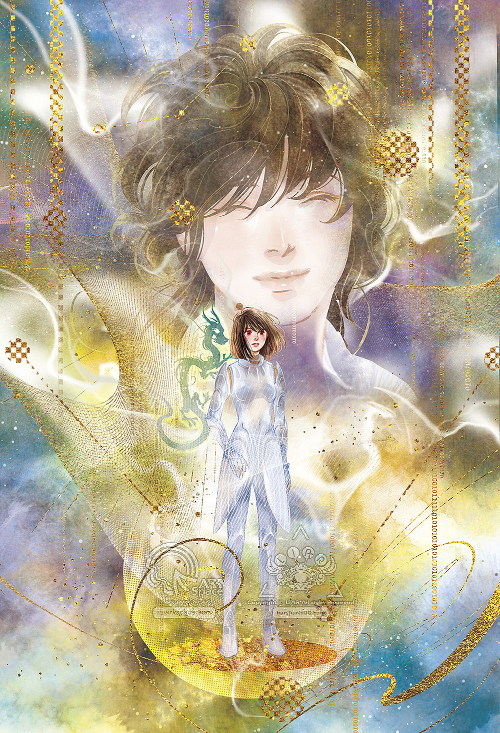 许诺晨《量子女孩》（图ZNDAxNTQ4NDgw） - 儿童插画 - 站酷设计师liarsliar原创素材 - 站酷ZCOOL