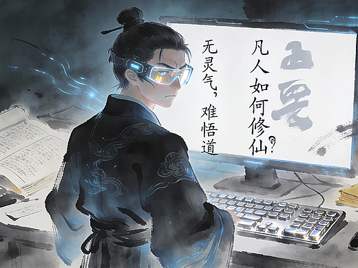 仙韵科技风 | 无灵气,难悟道?