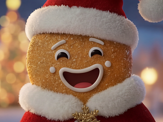 AI商业视频创作:《看不见的魔法，点亮饼干小镇》